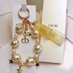 Dior Gold and White Charm